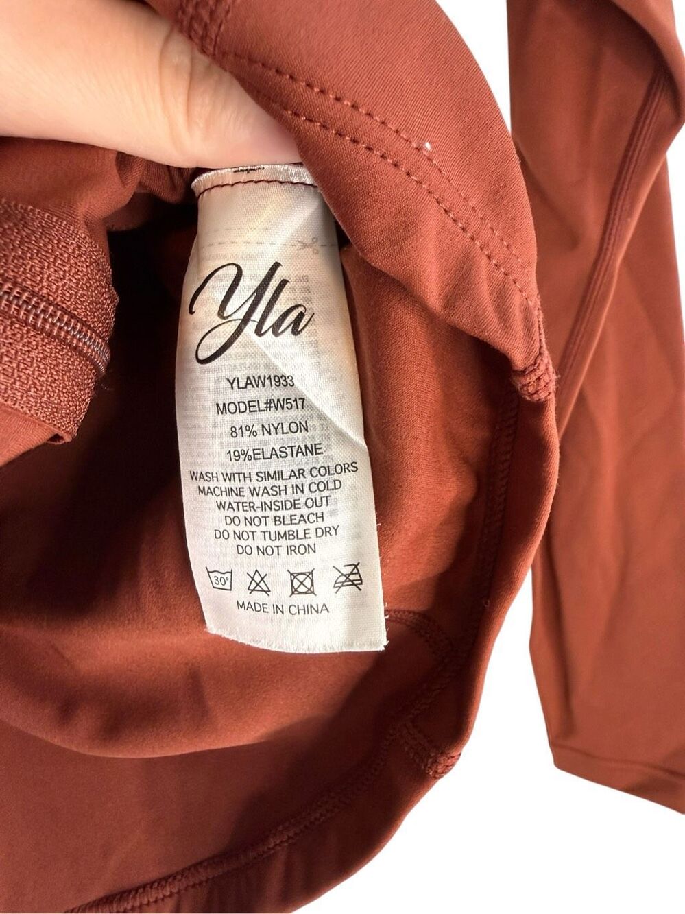 YoungLA Curve Bodycon Jacket in Spicy Size Small - Picture 7 of 7